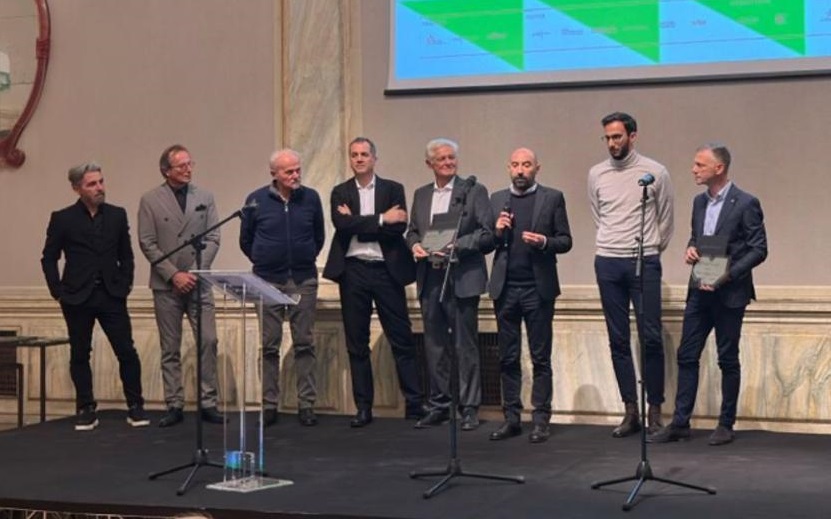 La Rcf Arena riceve il premio nazionale In/Arch 2023 e il Premio speciale Wtw